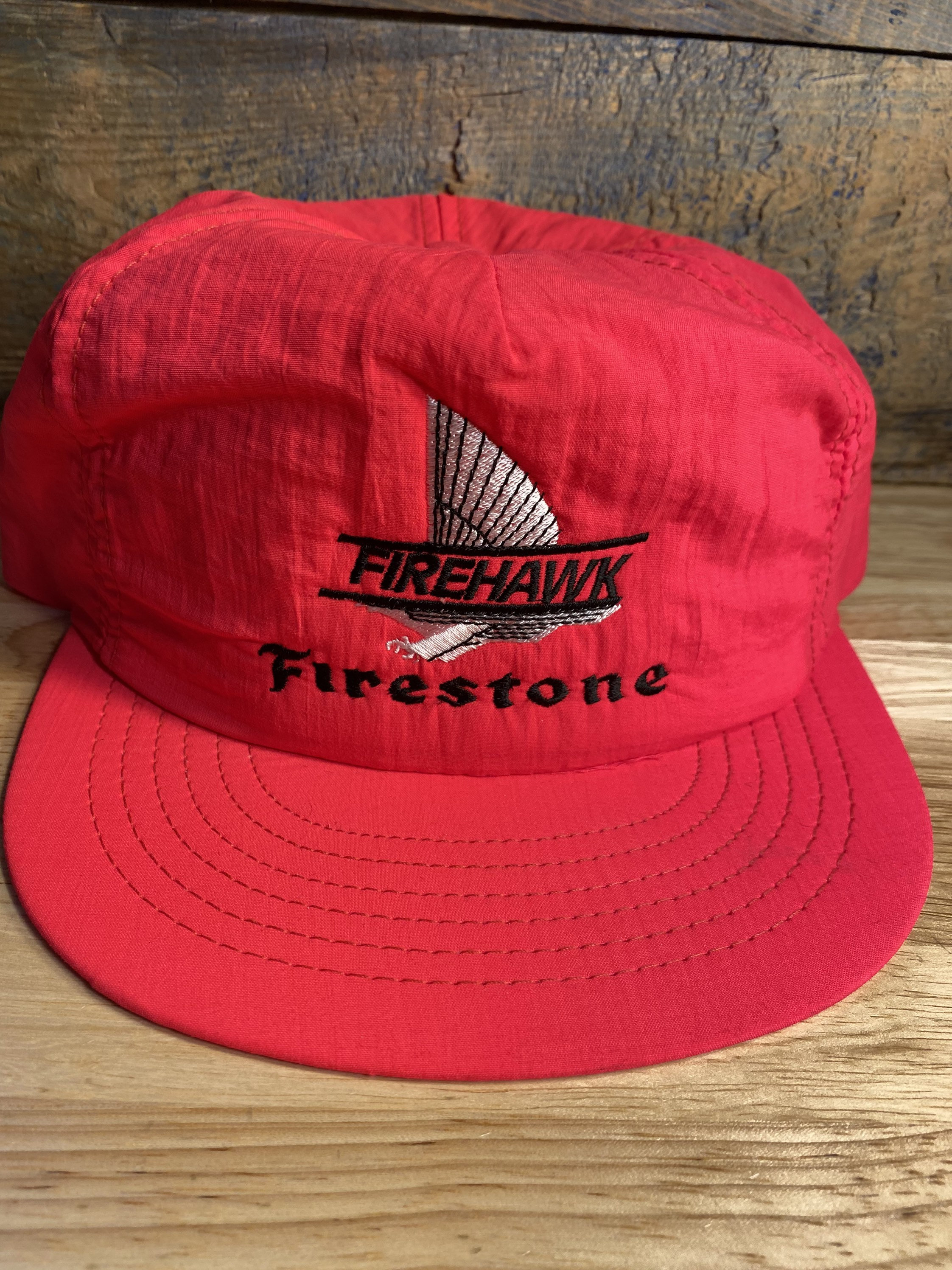 Vintage Firestone Hat // Neon Pink Made in USA // Firestone | Etsy