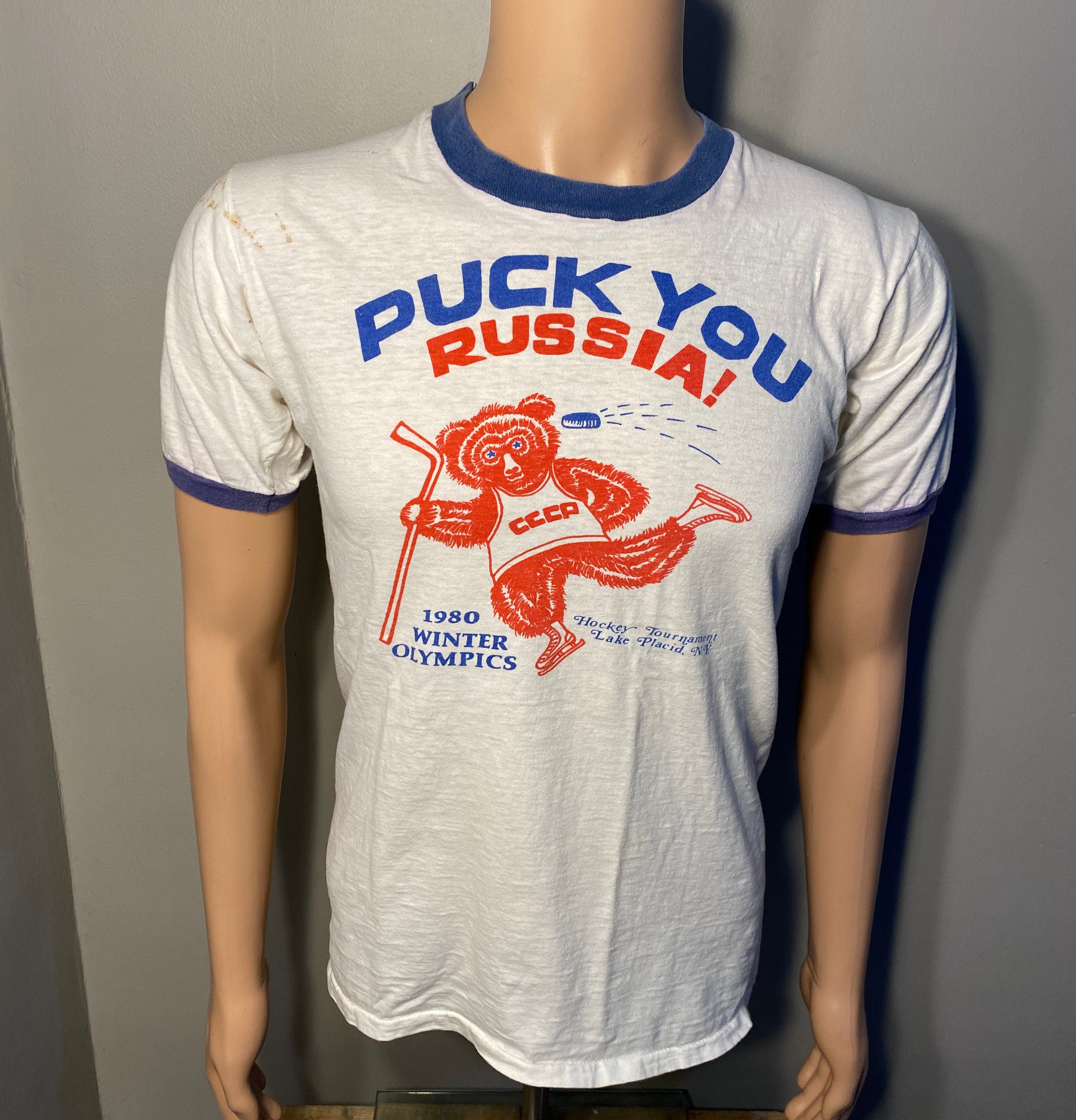 Russia CCCP 1980 Hockey Tank 
