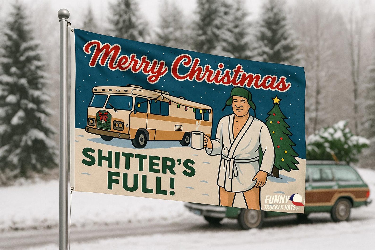 Shitters Full Lawn Decorationnull