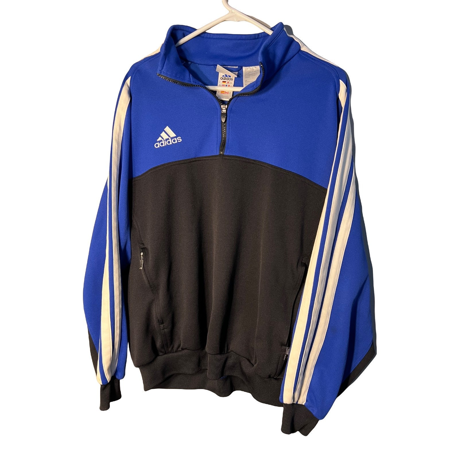 Vintage Adidas Track Jacket // Quarter 