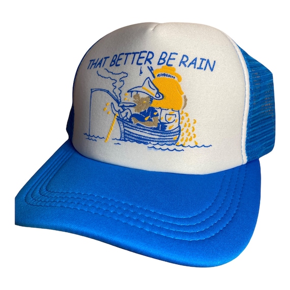 Vintage Fishing Hat // Two Tone Trucker 