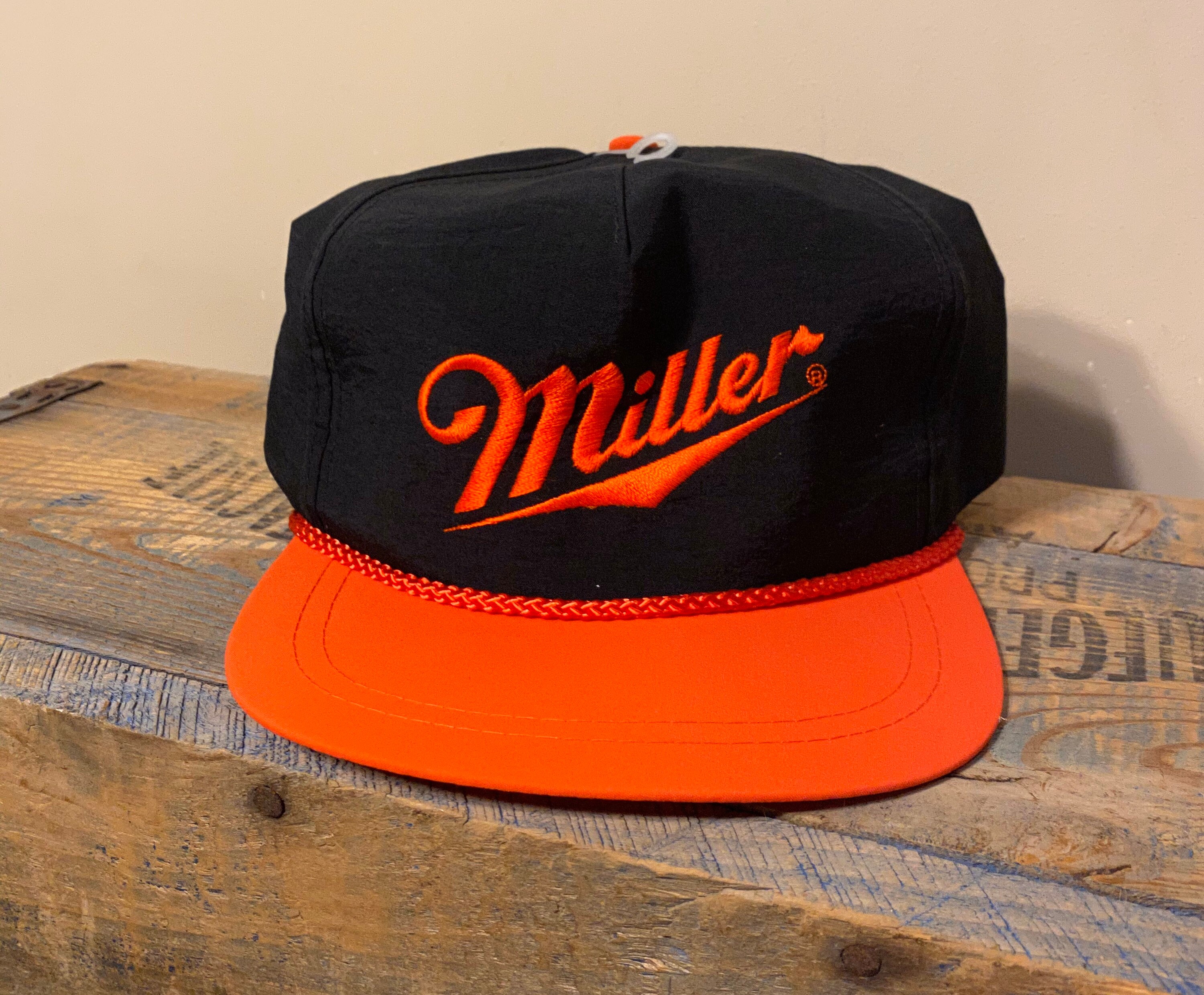 Vintage Miller Genuine Draft Hat 