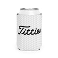 Titties Golf Can Sleeve // Beer Can Holder // Funny Golf Gift // White Elephant Gift // Golfing Golfer // gift trip Bachelor Party