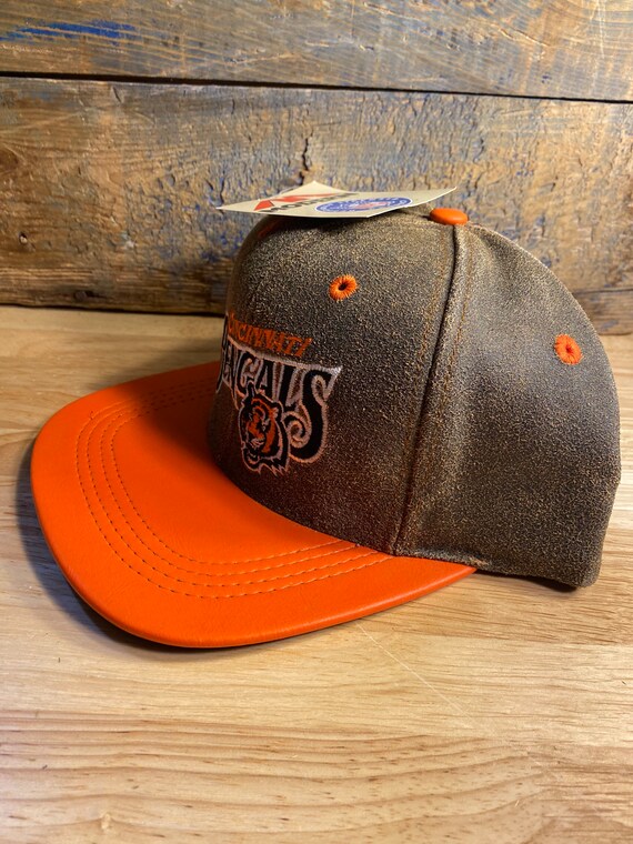 Vintage Cincinnati Bengals leather hat // Modern … - image 4