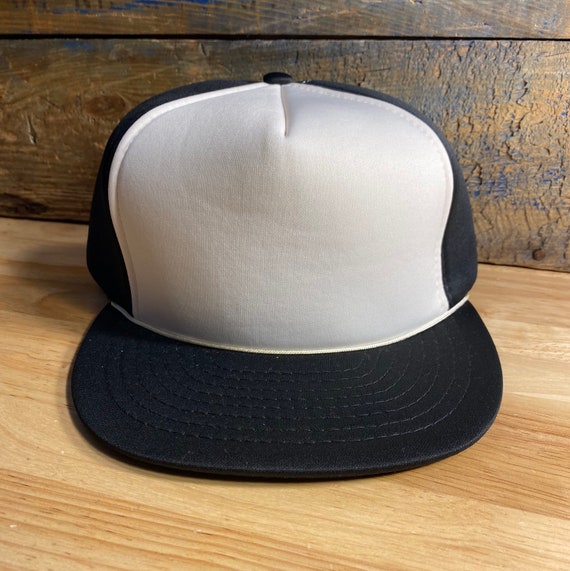 Vintage Blank Trucker Hat Vintage Snapback Hat Foam Rope Etsy Denmark