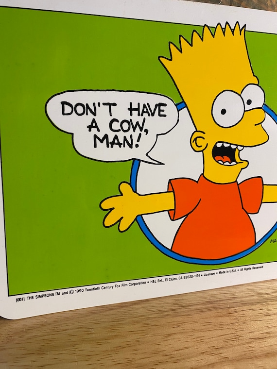 SIMPSONS POSTER 1990 MATT GROENING VINTAGE SEALED ORIGINAL EARLY TV CARTOON SIMPSONS POSTER 1990 MATT GROENING VINTAGE SEALED ORIGINAL EARLY TV CARTOON