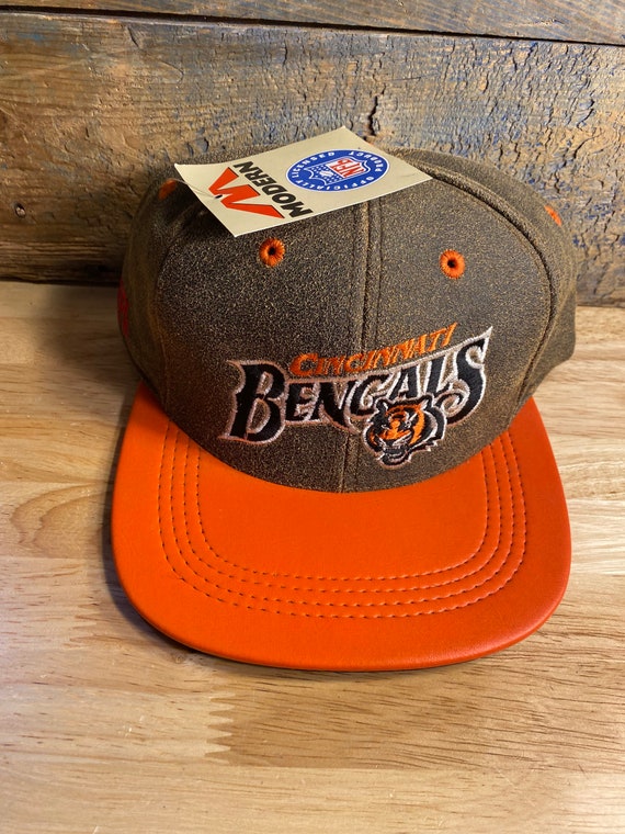 Vintage Cincinnati Bengals leather hat // Modern … - image 9