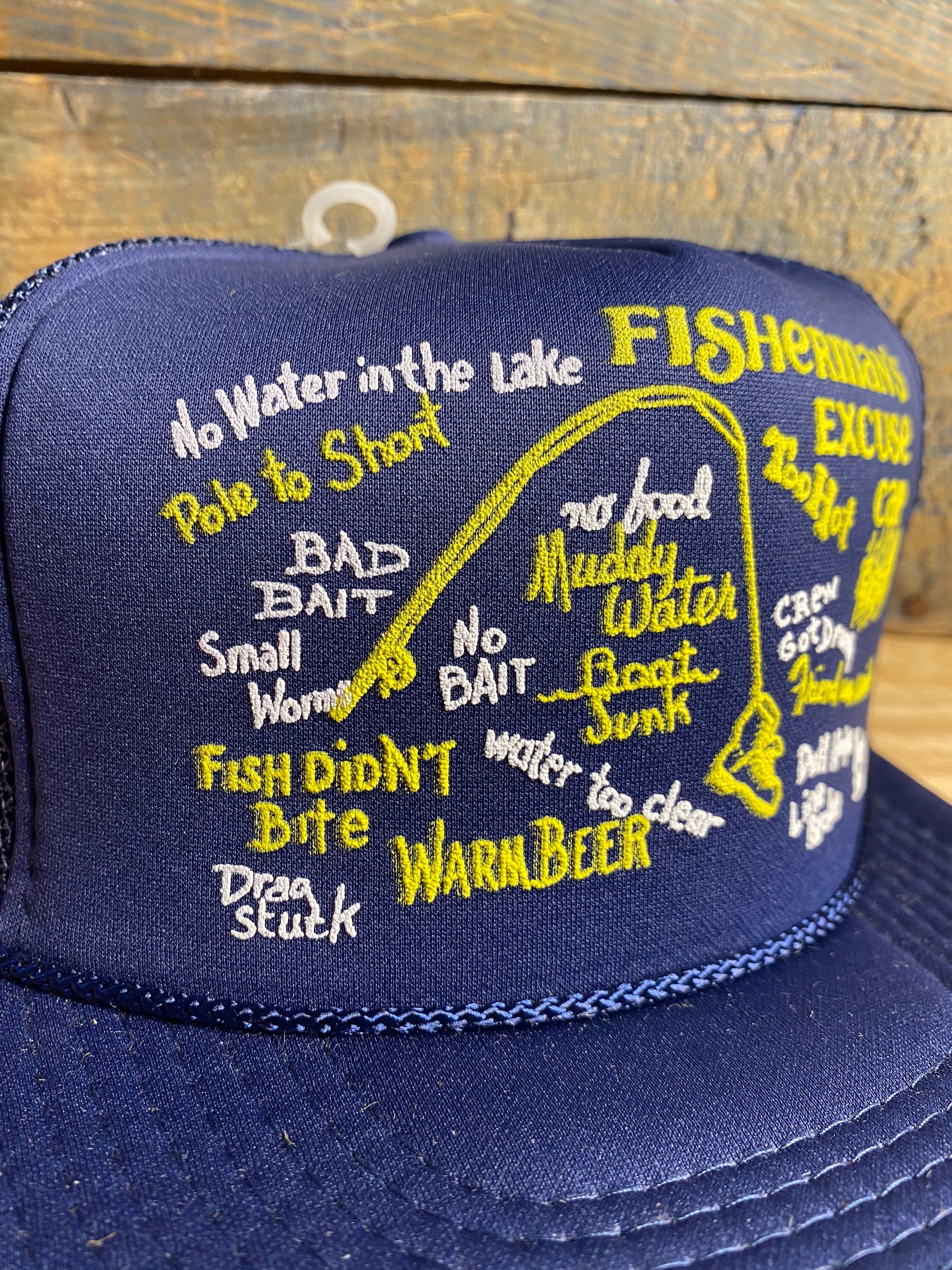 Vintage Trucker Hat // Fishermans 