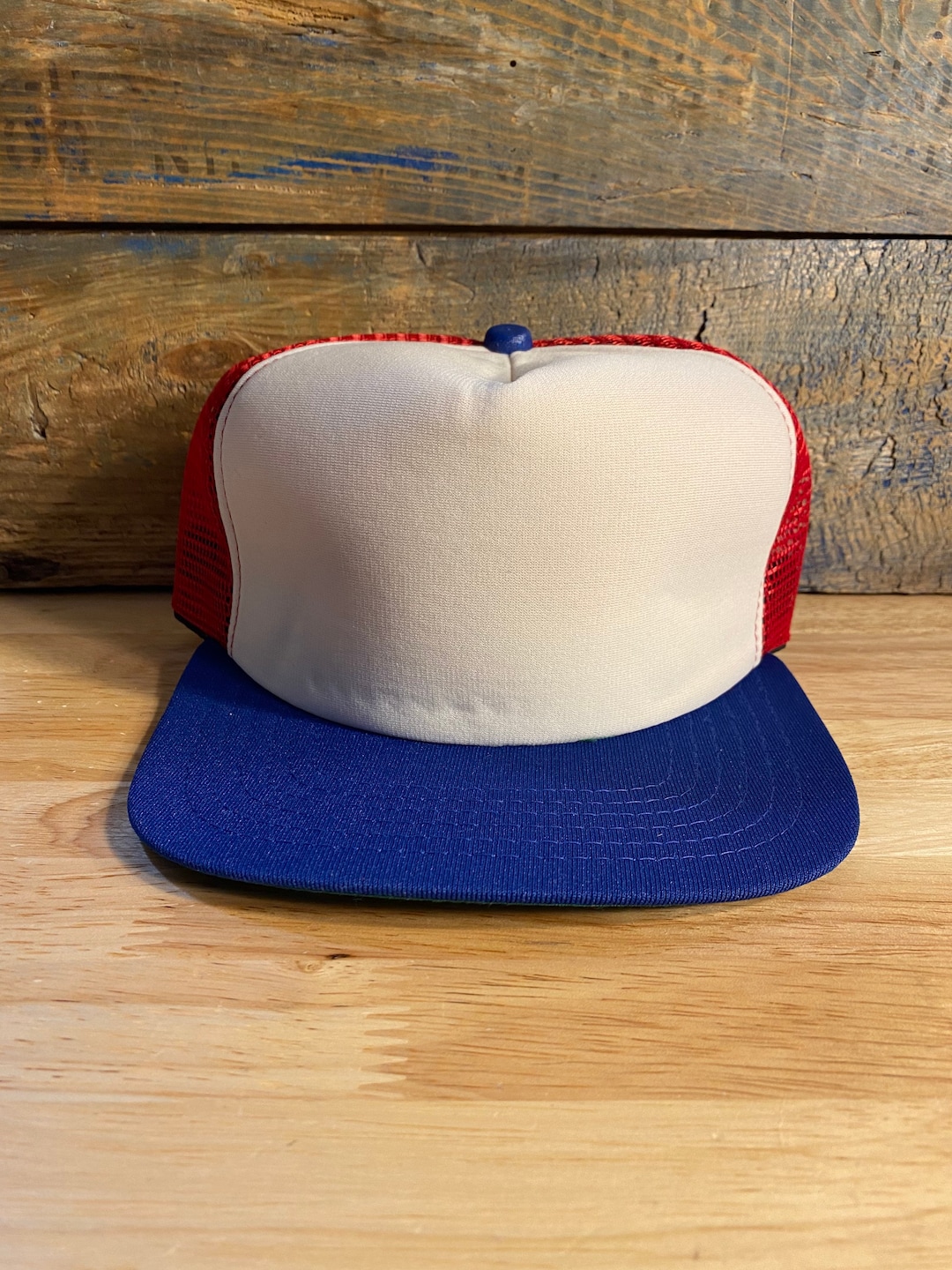ヴィンテージ ニューエラ ブランク トラッカー ハット // 新古品 