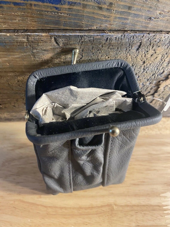 Vintage Cigarette Leather case // coin purse ciga… - image 3