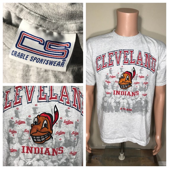 retro cleveland indians shirt