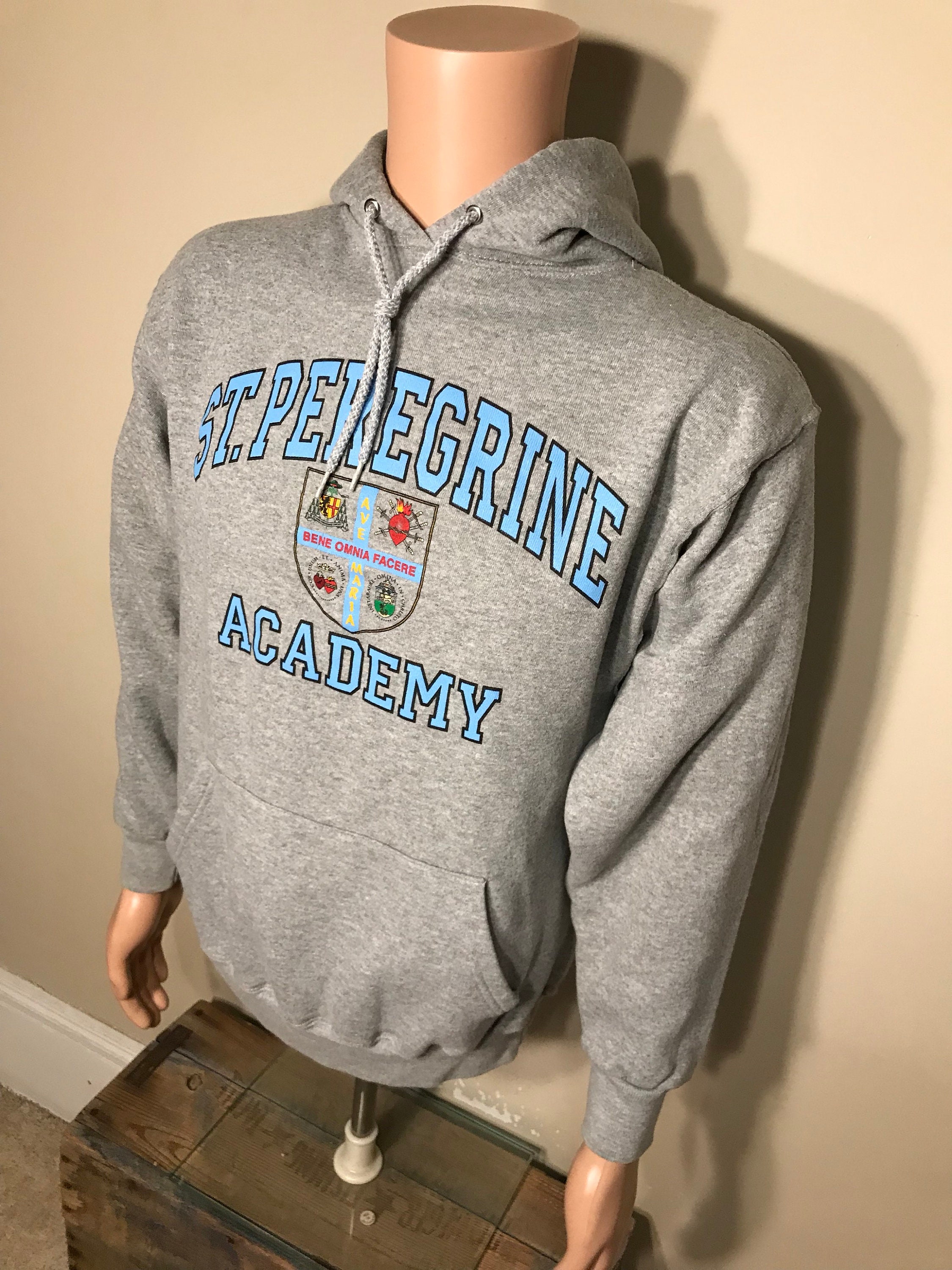 Vintage St. Peregrine Academy sweatshirt // pullover hoodie / | Etsy
