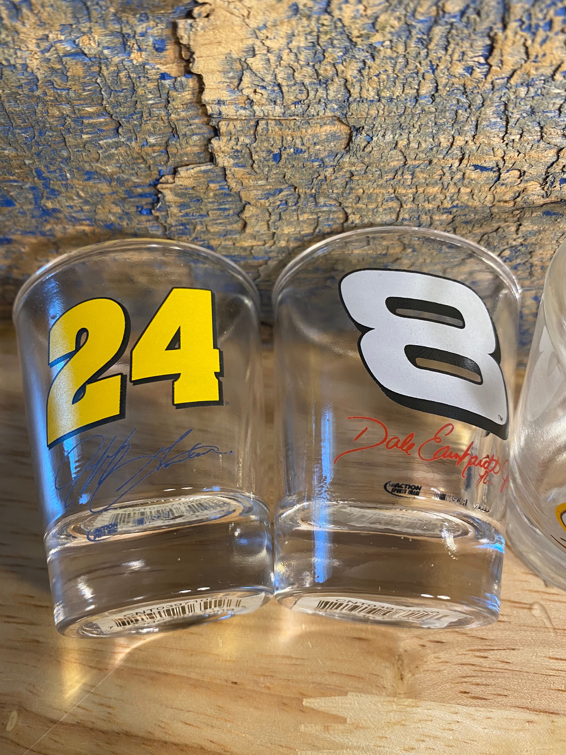 Vintage Nascar Shot Glasses // Lot of 2 // Dale Earnhardt Jr. Etsy