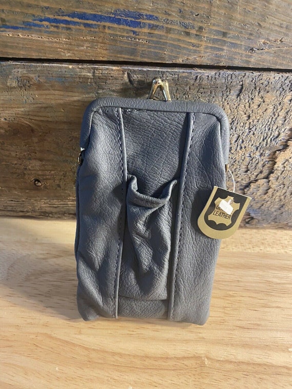 Vintage Cigarette Leather case // coin purse ciga… - image 1