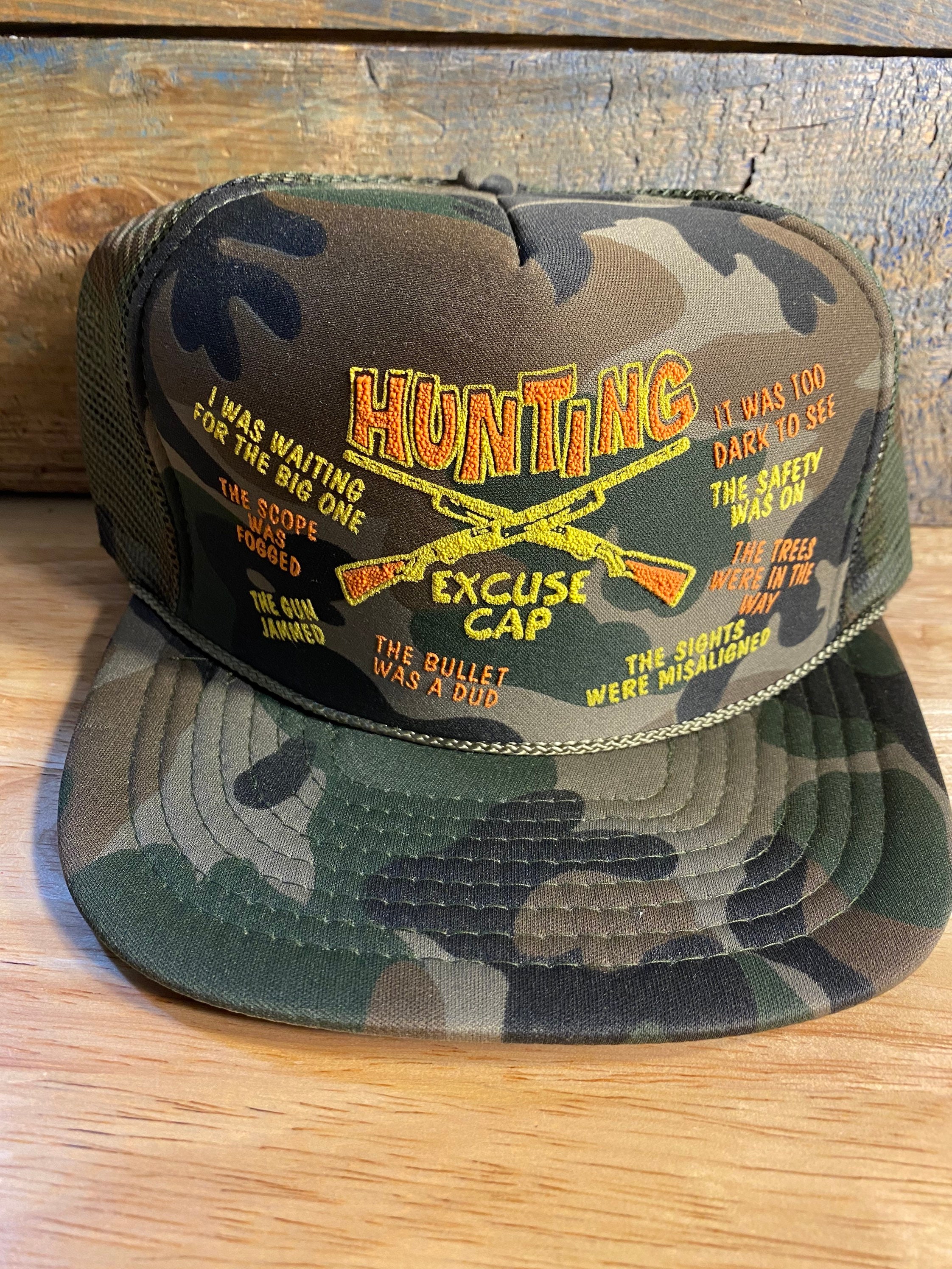 Vintage Camo Trucker hat // deadstock new old stock // adult | Etsy
