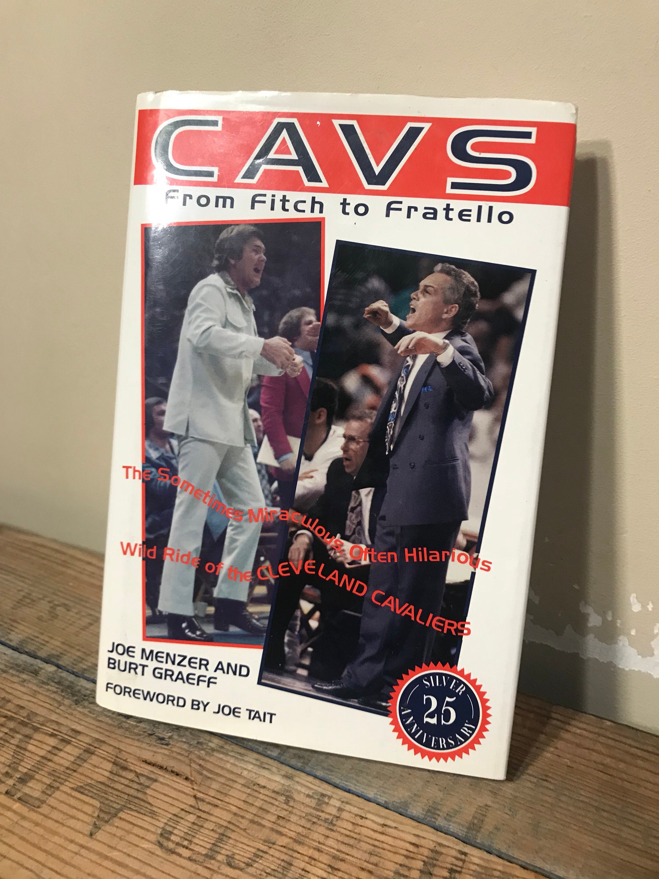 Vintage Cleveland Cavaliers Hard Back Book // From Fich to picture