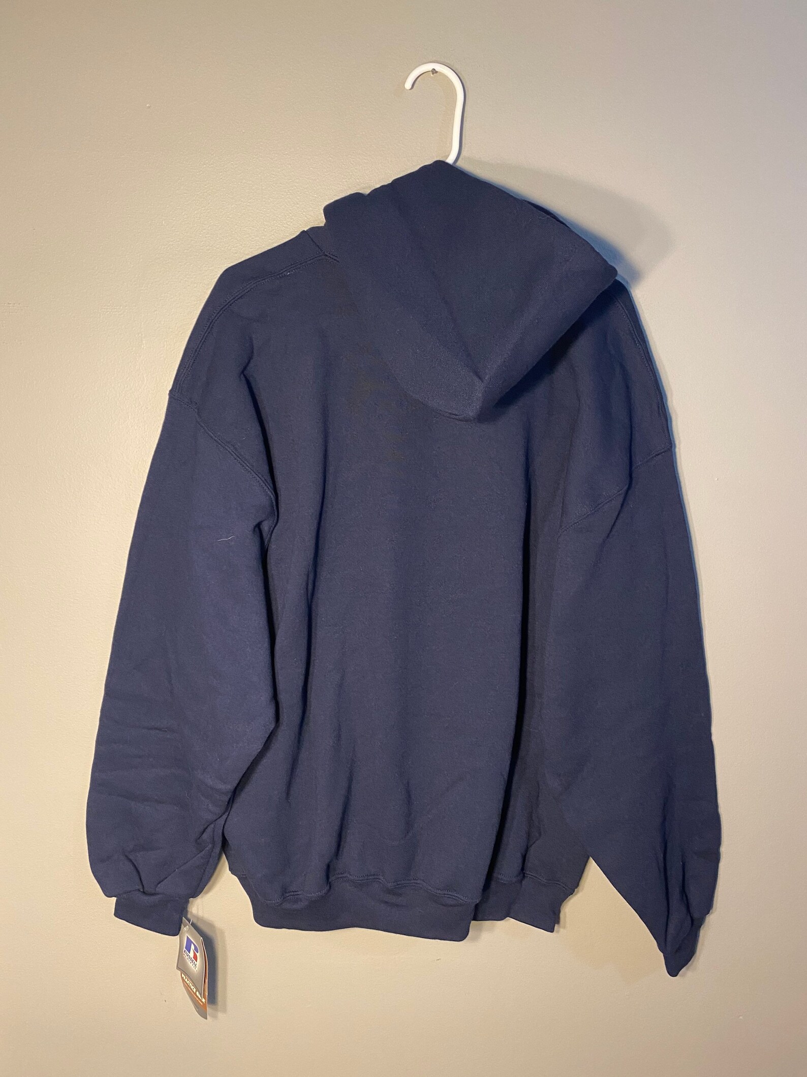 Vintage Russell Athletic Hooded Sweatshirt // Deadstock New Etsy