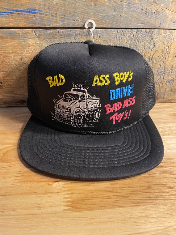 Vintage Trucker Hat // Bad Ass Boys 