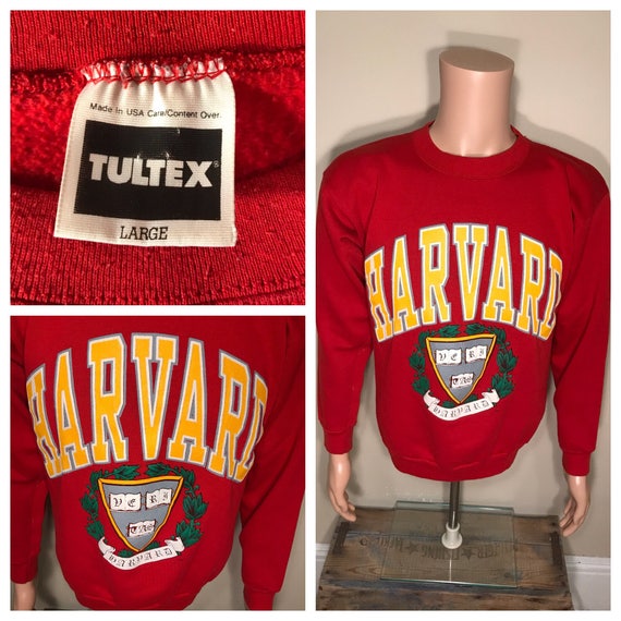 Vintage Harvard Crimson sweatshirt // Harvard Univ