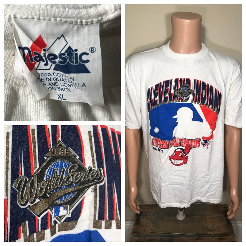 retro cleveland indians shirt