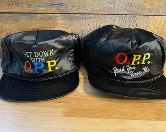 Vintage OPP Naughty by Nature Hat Lot // 90's Snapback Rap