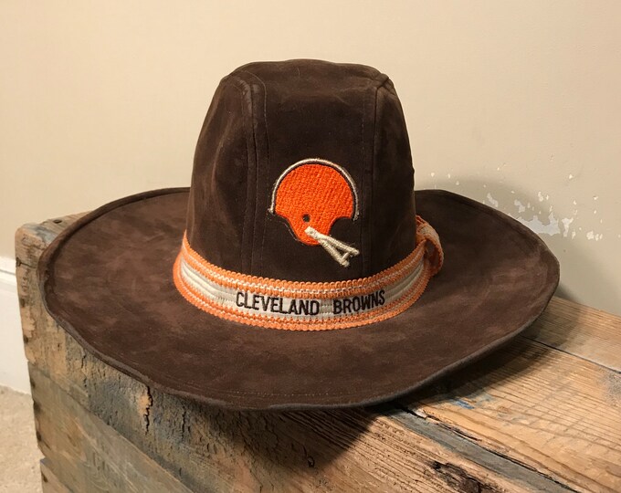 Cleveland browns cowboy hat Clearance
