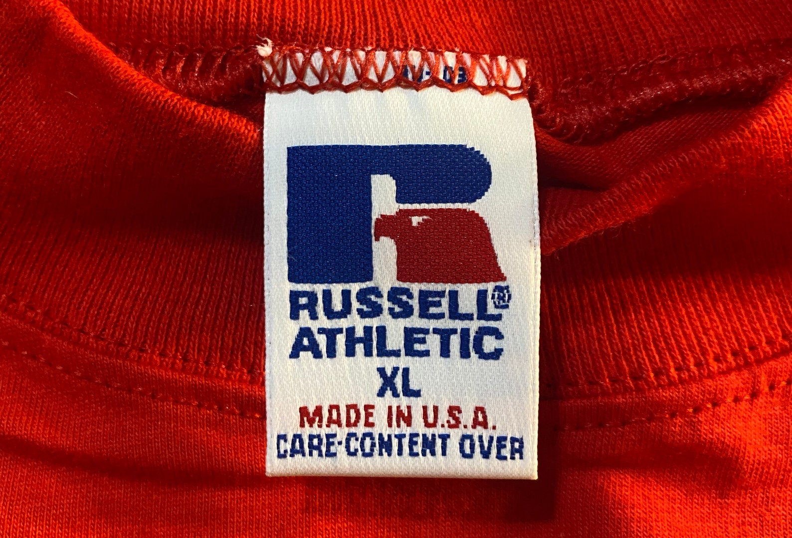 Vintage Russell Athletic Long Sleeve Shirt // Deadstock New Etsy