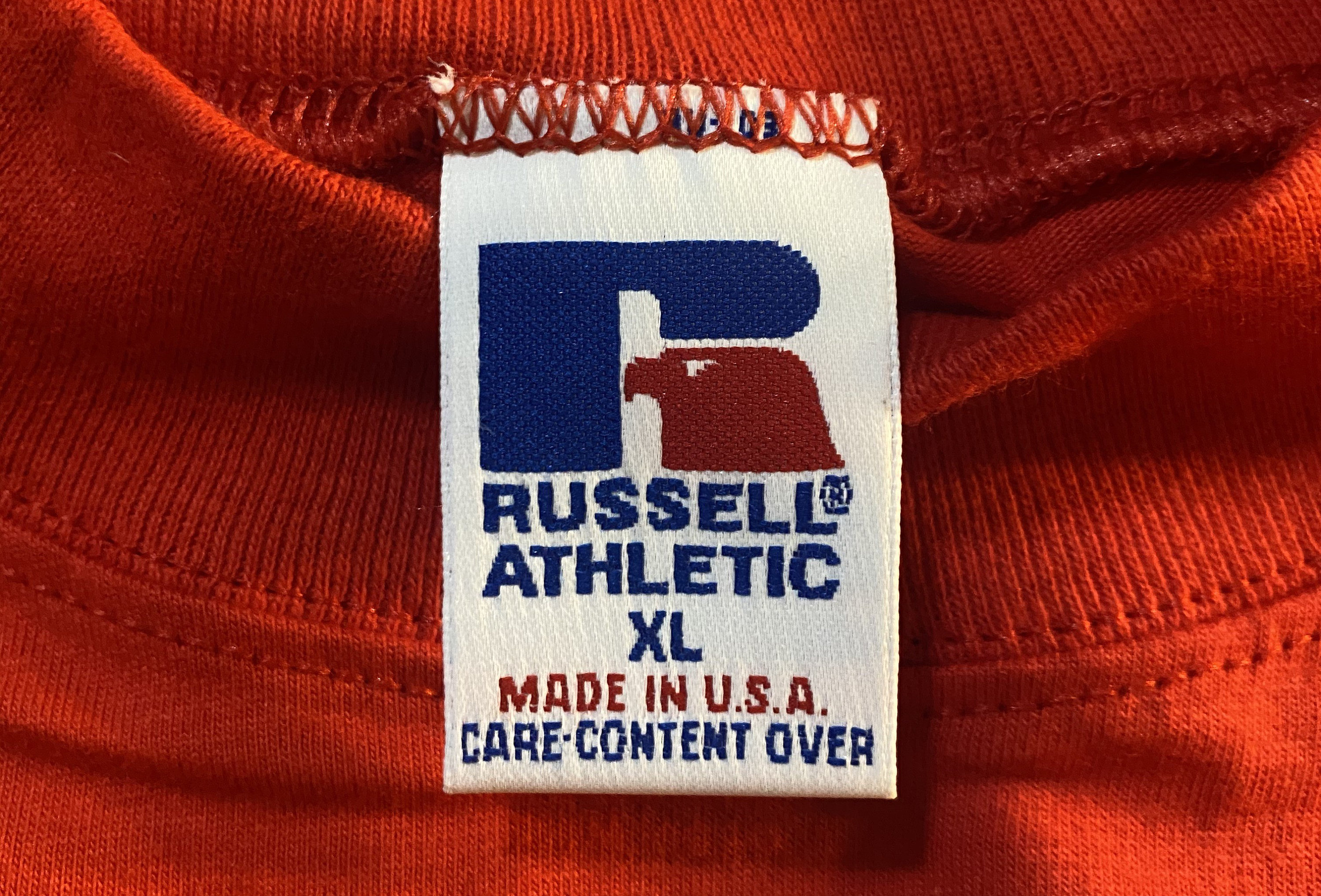 Vintage Russell Athletic Long Sleeve Shirt // Deadstock New Etsy