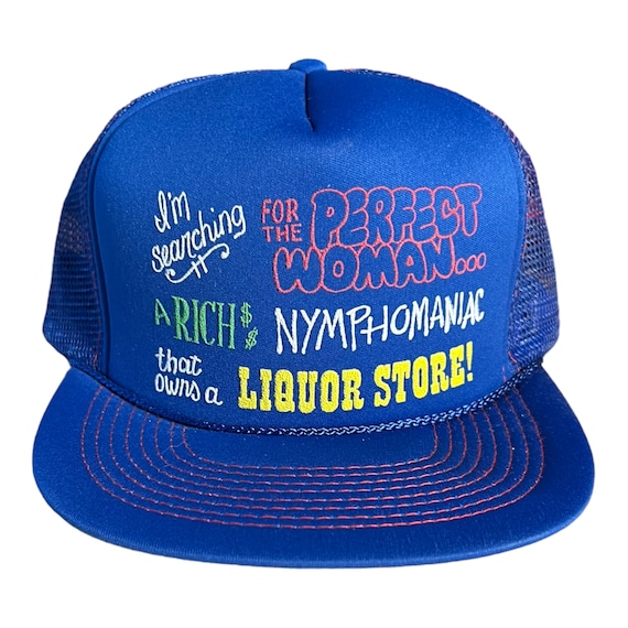 Vintage Funny Trucker hat // I'm searching for the