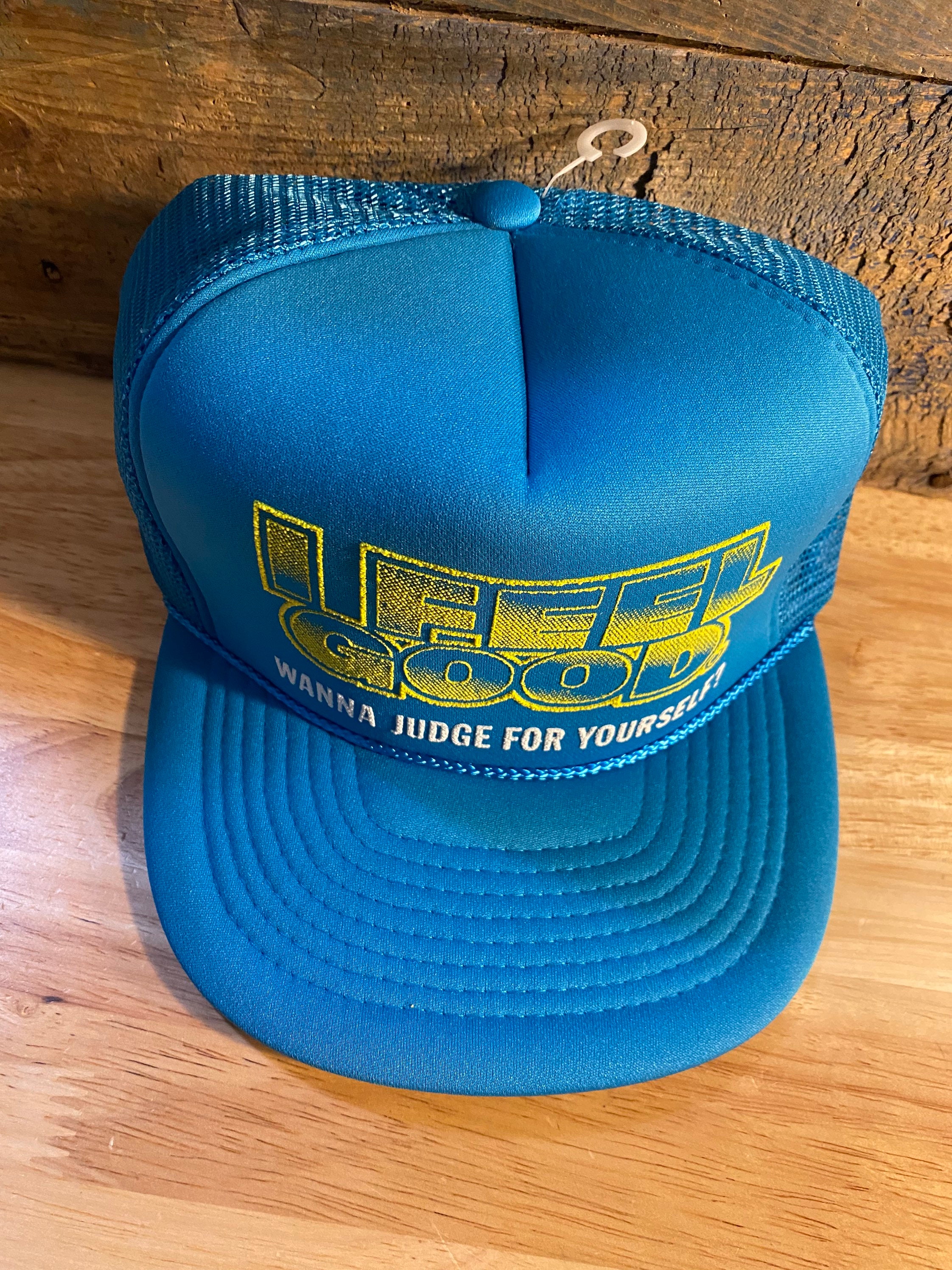 Vintage funny trucker hat // I feel good wanna judge for | Etsy