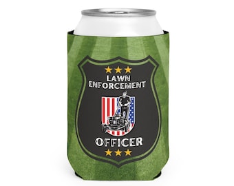 Funda de cerveza para agente de control de césped: un regalo divertido para papá