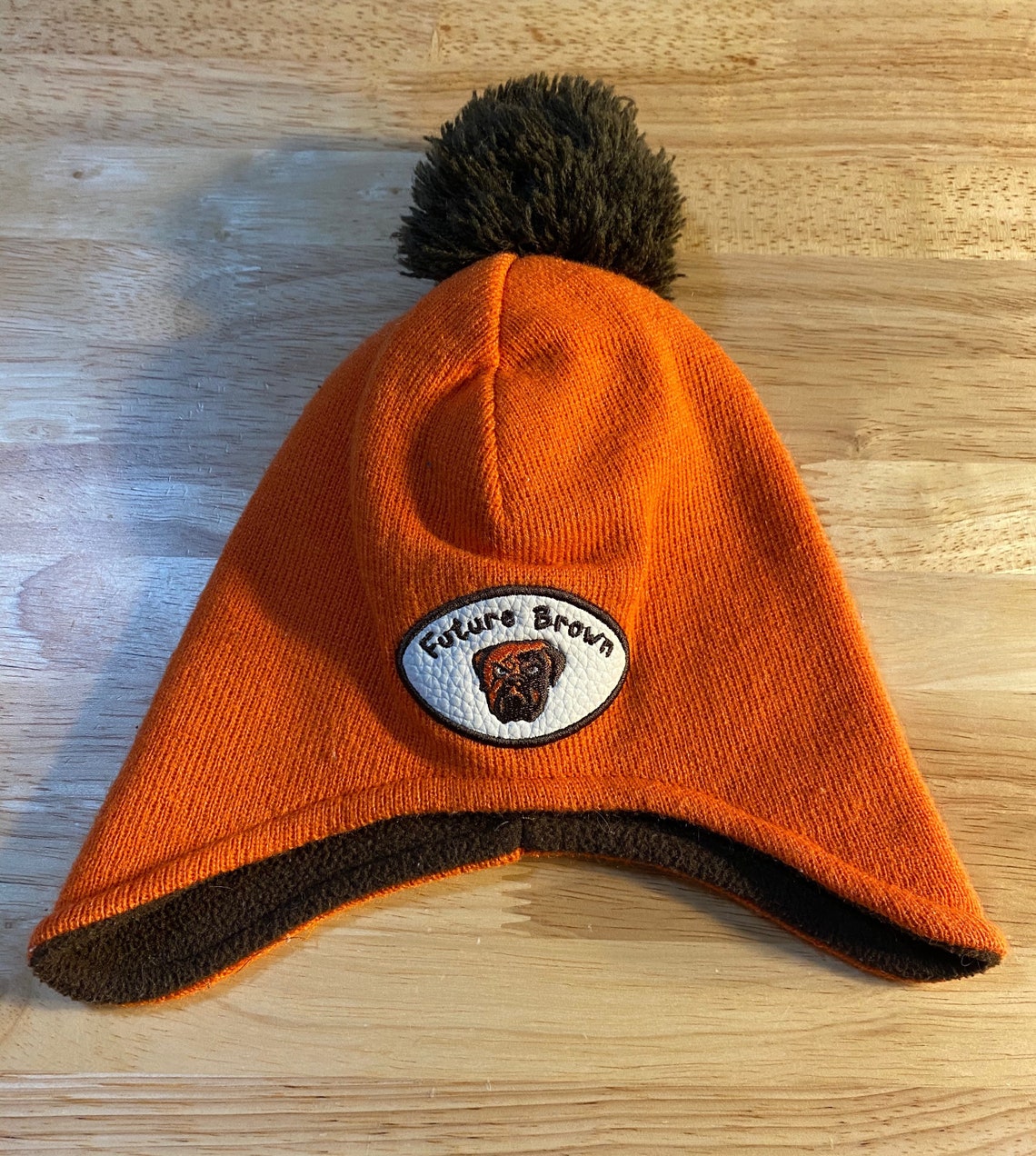 Vintage Cleveland browns winter hat // youth size // kids hat | Etsy
