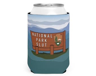 Engraçado o carregador de cerveja do Parque Nacional: Presente para trilhas e acampamentos