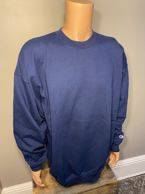 Vintage Champion blank sweatshirt // adult size X… - image 6