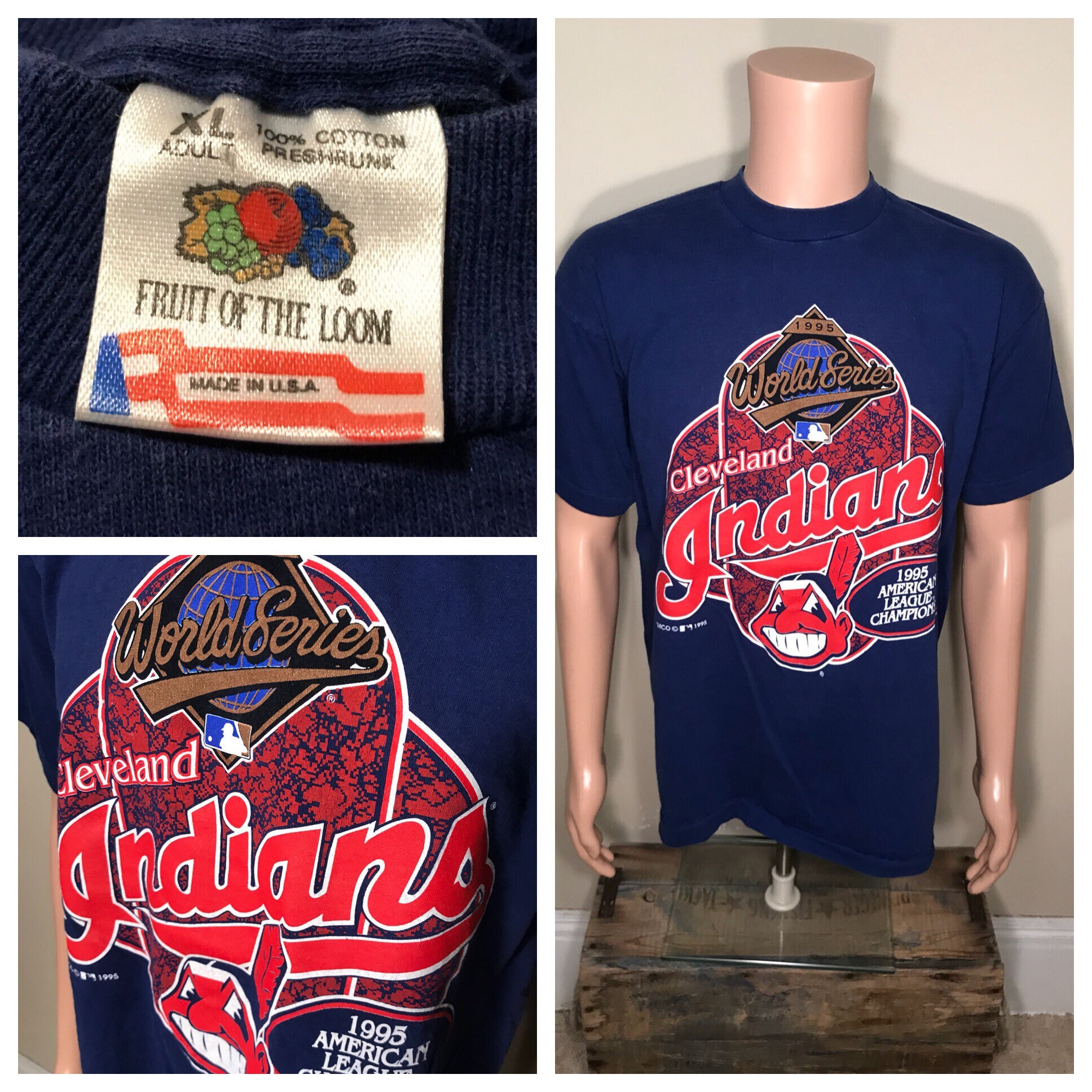 cleveland indians world series champion t shirt