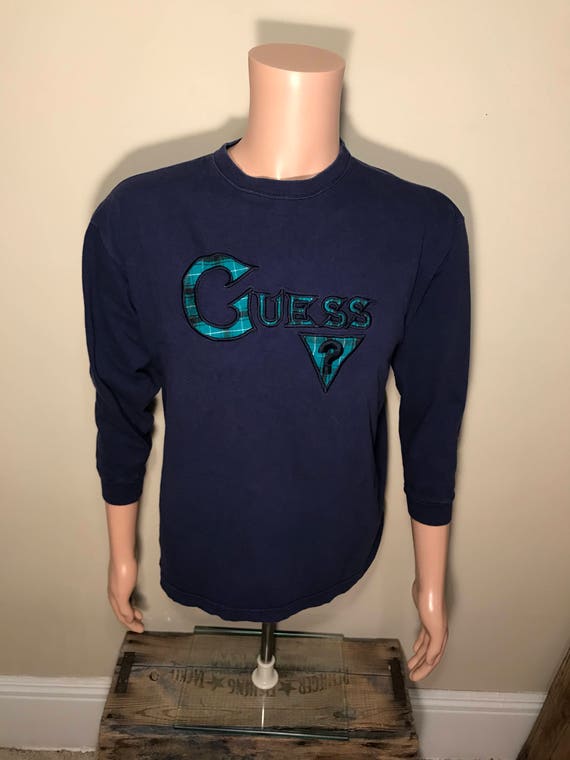 Vintage Guess long sleeve tshirt // asap rocky 90… - image 2