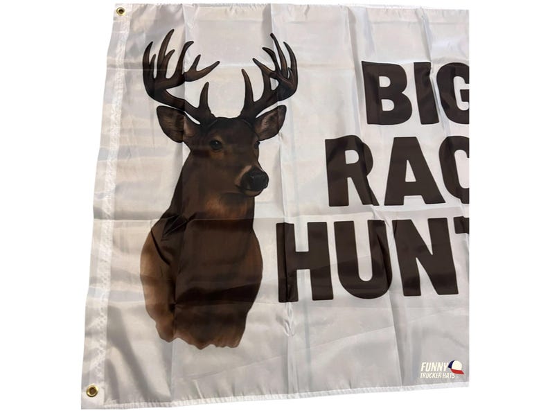 Big Rack Hunter Flag: 3x5' Funny College Dorm Banner Mancave - Etsy