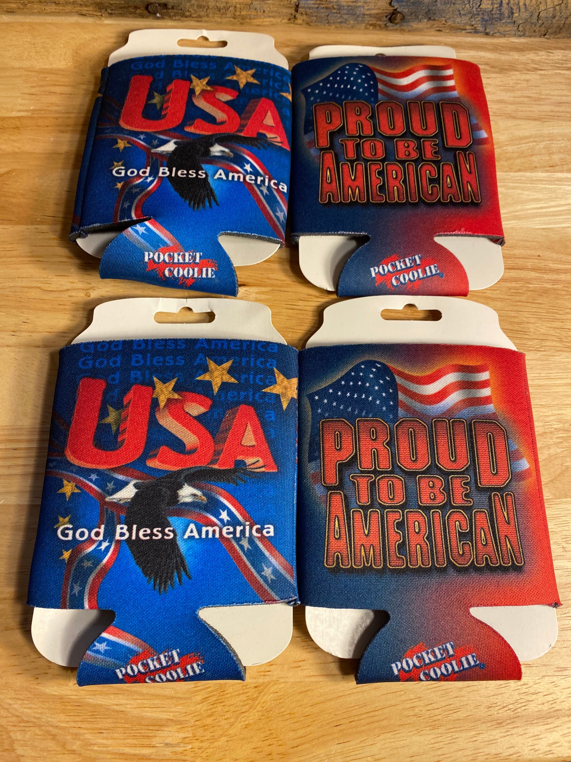 Vintage Can Cooler Beer Can Holder // Made in USA // Lot of 4 Etsy UK