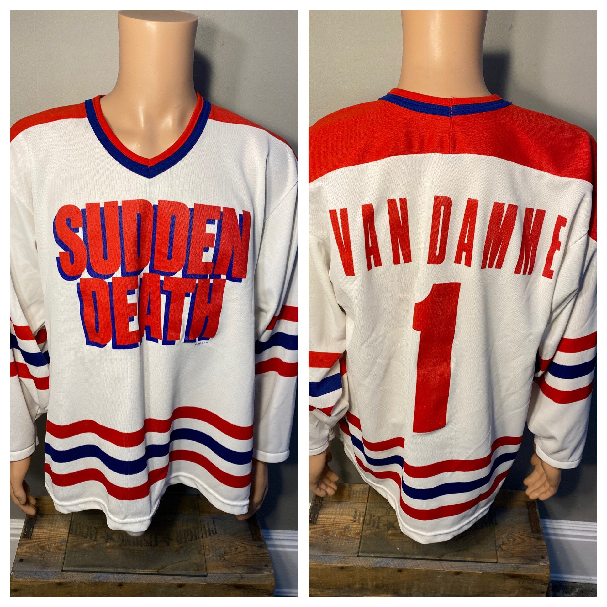 Rare Vintage CCM AHL Cyr Springfield Indians Defunct Hockey Jersey