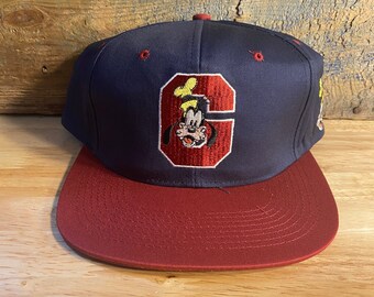 Vintage Goofy Hat // Two Tone Big Logo 
