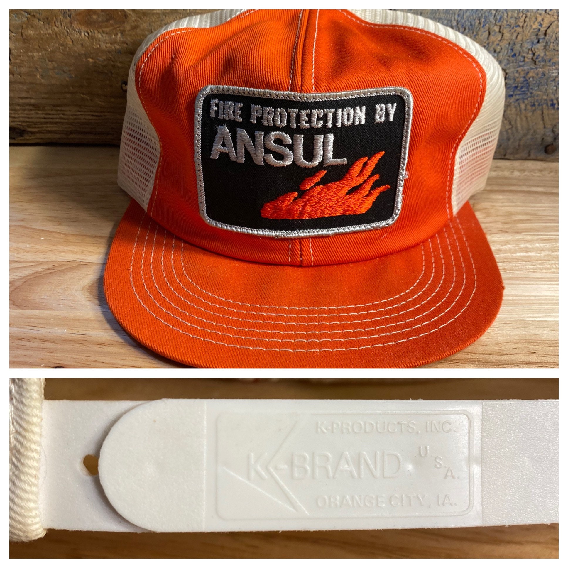 Vintage K-brand Trucker Hat // Ansul 