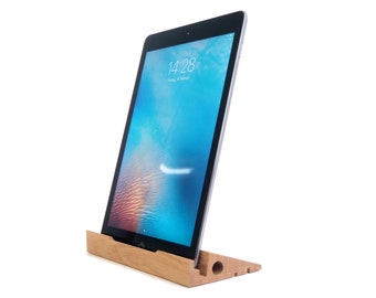 iPad dock, tablet ständer, Macbook Halterung- Tabtop stand, hergestellt in der Schweiz