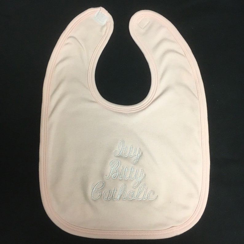 Itty Bitty Catholic Baby Bib
