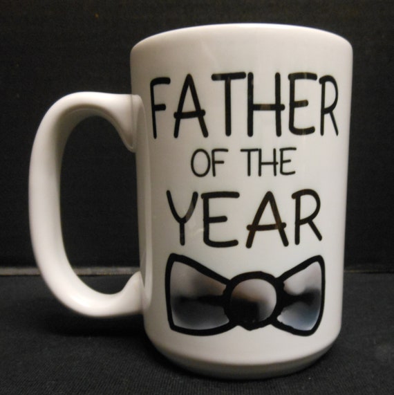dad of the year mug
