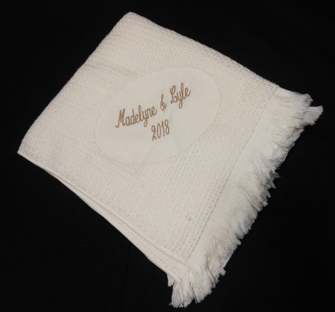 Personalized Wedding Blanket Etsy