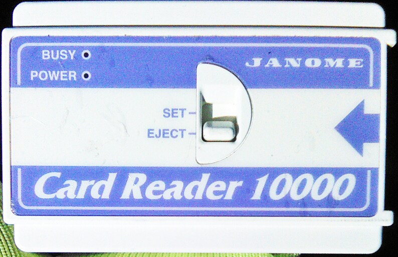 Janome 10000 Card Reader Embroidery Sewing Machine Without Etsy