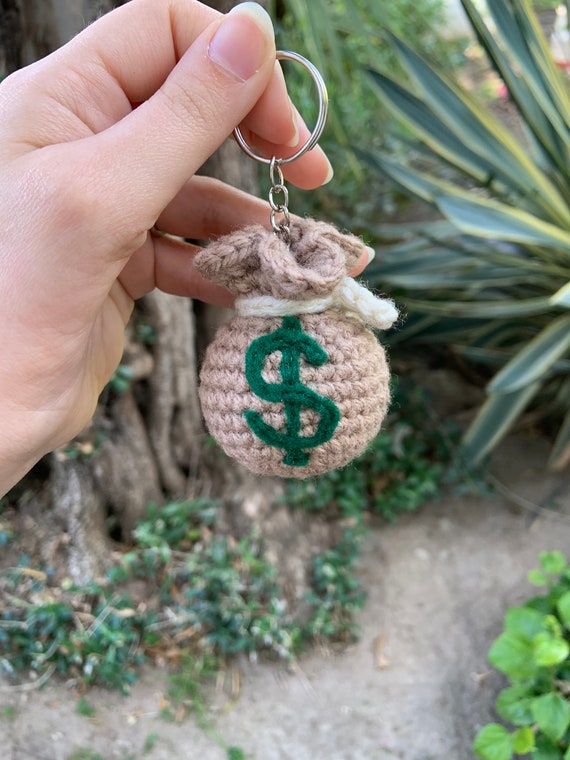 Money bag keychain deals