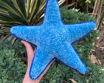 Crochet Starfish Plush- Solid