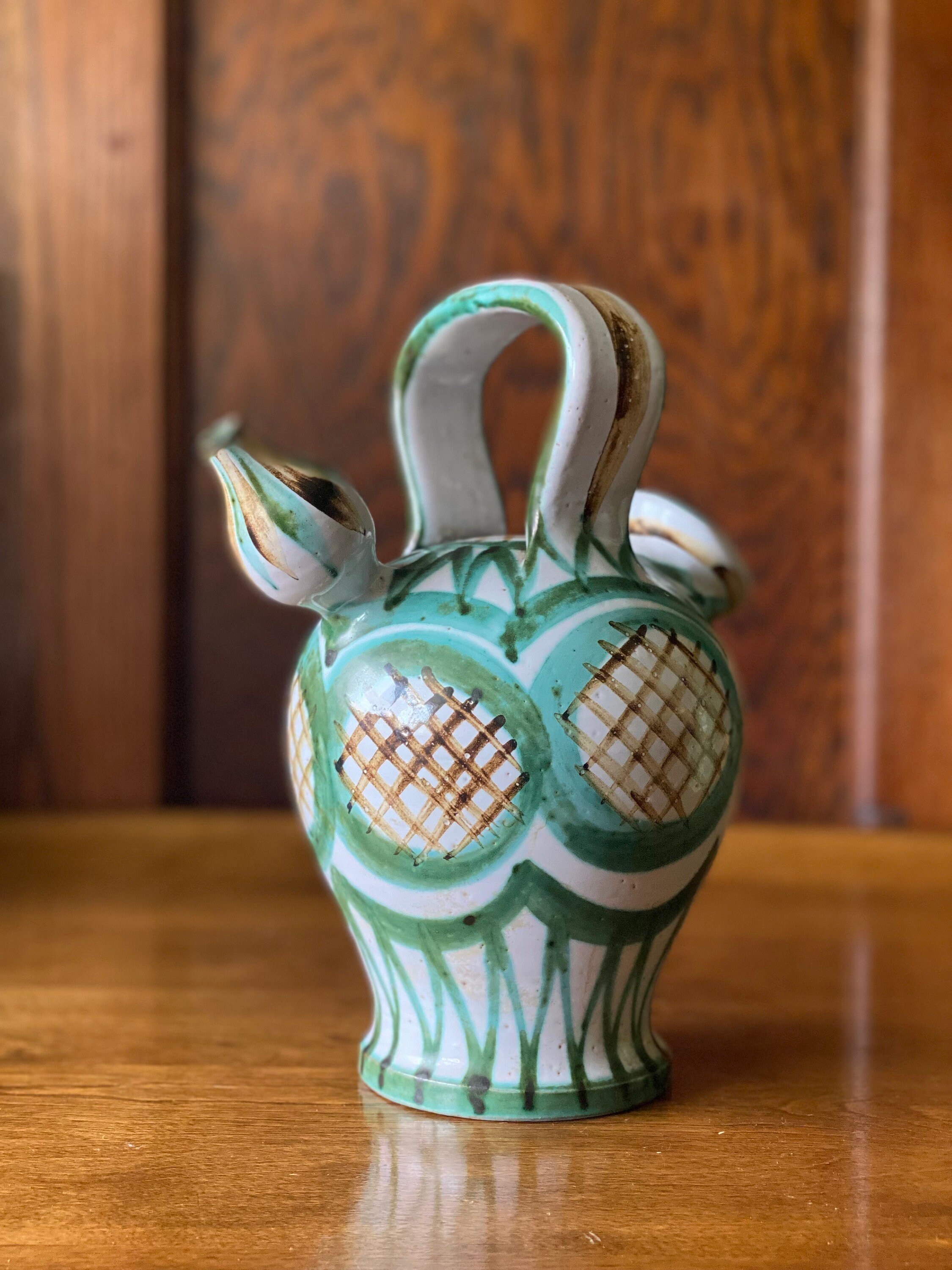 ロベール・ピコ　チューリップハンドペイント　プレート Robert Picault Pitcher フランス ロベール・ピコ ピッチャー