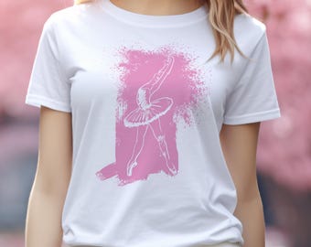 Ballet Dancer Shirt, Dance T-shirt, Gift for Dance Lover, Dancer Shirt, Gift for Dancer, Ballet Shirt, Dancing Shirt, Ballerina Dancer Tee